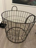 Mand ijzer groot, Ophalen, Overige materialen, Mand, Rond