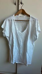 Alexandre laurent wit linnen shirt 42, Wit, Maat 42/44 (L), Ophalen of Verzenden, Zo goed als nieuw