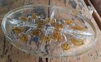 Vintage serveerschaal van Walther glass, Ophalen of Verzenden
