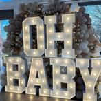 OH BABY LICHTLETTERS 20% korting ACTIE!!, Verzenden, Zo goed als nieuw