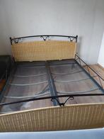 2 persoonsbeds, Huis en Inrichting, Slaapkamer | Bedden, Ophalen, Gebruikt, 210 cm, Tweepersoons