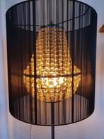 Design lamp met kristallen, Huis en Inrichting, Lampen | Vloerlampen, 150 tot 200 cm, Zo goed als nieuw, Ophalen