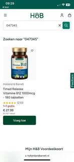 Vitamine b12, Ophalen of Verzenden, Zo goed als nieuw, Overige typen