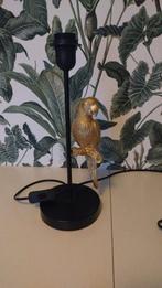 Stijlvolle gouden papegaai lamp, Ophalen, Zo goed als nieuw, Metaal