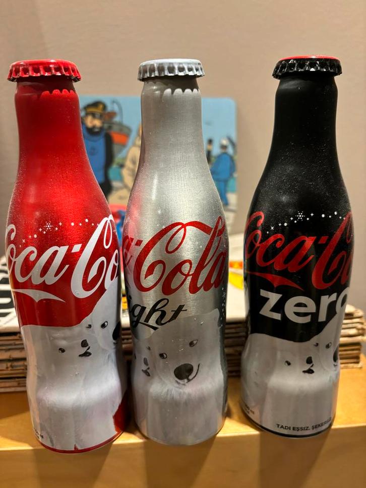 Turkije Coca-Cola Lege Flesjes ijsbeer, Verzamelen, Merken en Reclamevoorwerpen, Gebruikt, Verpakking, Ophalen of Verzenden