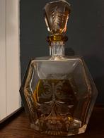 Art Deco Bohemian glas karaf, Ophalen