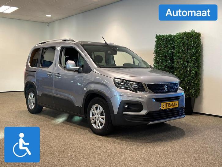 Peugeot Rifter L1 Rolstoelauto Automaat 3+1 of 5+0, Auto's, Peugeot, Bedrijf, Te koop, Rifter, Aangepast voor mindervaliden, Achteruitrijcamera