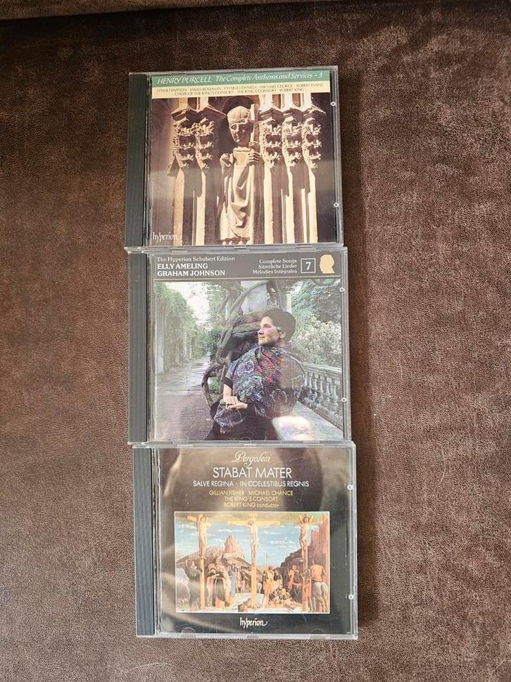 Klassieke Muziek CD Collectie - Purcell, Schubert, Pergolesi, Cd's en Dvd's, Cd's | Klassiek, Zo goed als nieuw, Vocaal, Barok