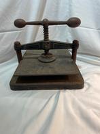 Vintage Gietijzeren Boekenpers, Ophalen of Verzenden