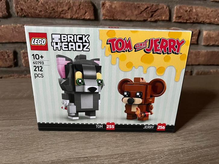 Lego 40793 Tom & Jerry Figures BrickHeadz, Kinderen en Baby's, Speelgoed | Duplo en Lego, Nieuw, Lego, Complete set, Ophalen of Verzenden