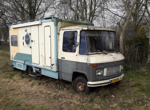 Mercedes-Benz 508  1979, Caravans en Kamperen, Campers, Particulier, Half-integraal, tot en met 4, Mercedes-Benz, Diesel, Ophalen