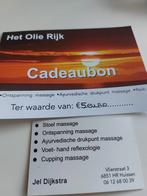Gratis bon voor Het olie rijk Huissen, Eén persoon, Cadeaubon, Overige typen