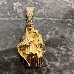 14 karaat gouden hanger heilige maria, Sieraden, Tassen en Uiterlijk, Kettinghangers, Ophalen of Verzenden, Zo goed als nieuw