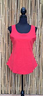 Mi Piace Travelstof Top Rood - Maat L, XL, XXL, Kleding | Dames, Tops, Mi Piace, Verzenden, Maat 42/44 (L), Nieuw