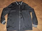 H&M satijn vest bomber jas maat 38, Maat 38/40 (M), H&M, Zwart, Ophalen of Verzenden