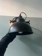 Wandlamp zwart 2x, Huis en Inrichting, Lampen | Wandlampen, Ophalen, Gebruikt, Metaal, Retro