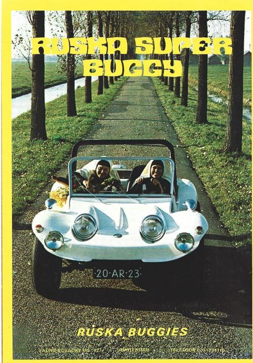 Ruska Super Buggy folder (RS04) auto kitcar, Boeken, Auto's | Folders en Tijdschriften, Zo goed als nieuw, Overige merken, Ophalen of Verzenden