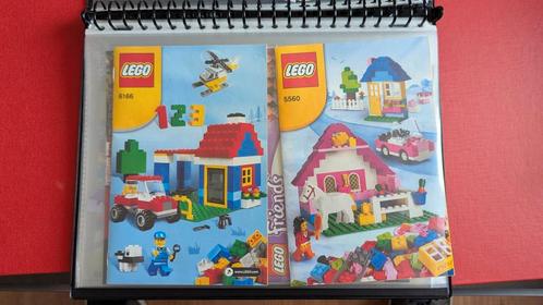 Map met bouw boekjes lego, Kinderen en Baby's, Speelgoed | Duplo en Lego, Zo goed als nieuw, Ophalen of Verzenden