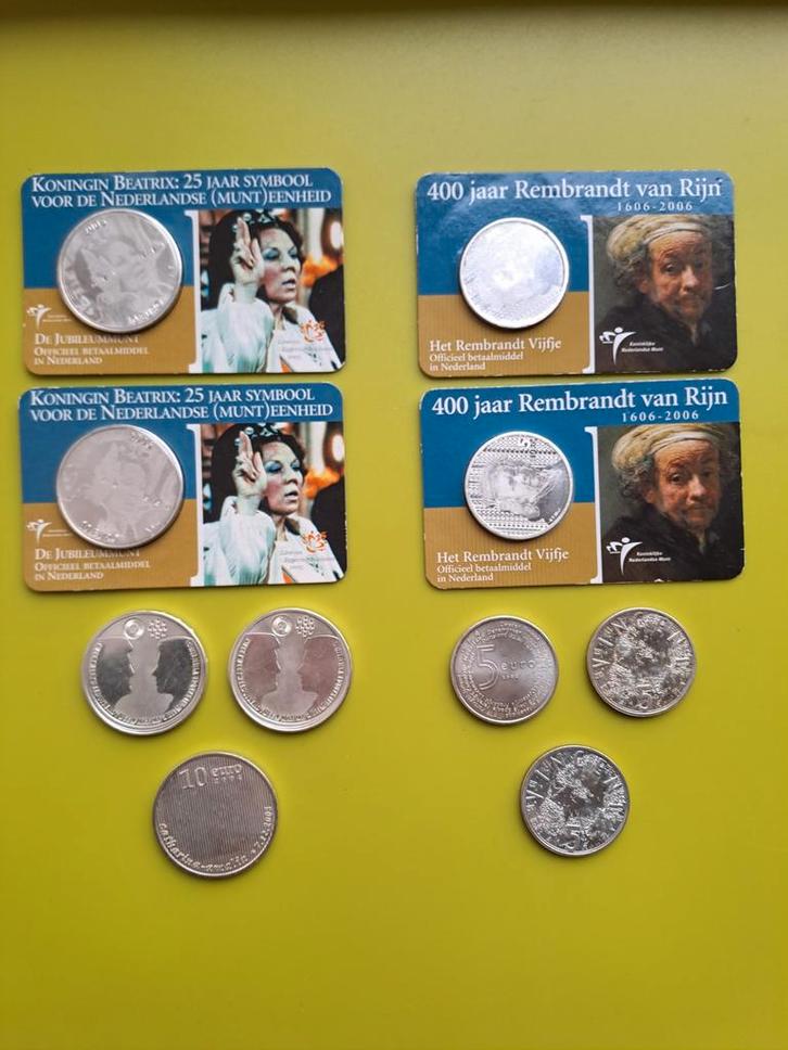 Zilveren Nederlandse Munten Collectie, Postzegels en Munten, Munten en Bankbiljetten | Verzamelingen, Munten, Nederland, Ophalen of Verzenden