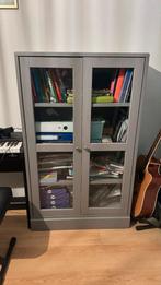 Ikea Havsta Vitrinekast Grijs - Goede Staat, Ophalen, 100 tot 150 cm, 50 tot 100 cm, 25 tot 50 cm