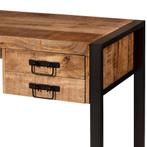 SHOWROOM LAATSTE Vintage Mangohout Bureau Industrieel Mango, Huis en Inrichting, Bureaus, Info@dehanzeherten.nl, Nieuw, Ophalen of Verzenden