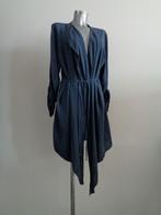 TRANSFER lang vest, viscose, Medium en XL, nieuw met kaartje, Verzenden, Nieuw, Blauw
