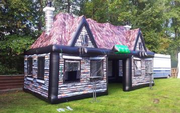 al partytent cafe opblaasbaar feest tent kroeg te huur huren beschikbaar voor biedingen