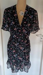 Zomerjurk donkerblauw met printje, Kleding | Dames, Jurken, Ophalen of Verzenden, Zo goed als nieuw, Blauw