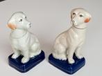 Paar porceleinen Stafforshire hondjes, Antiek en Kunst, Antiek | Porselein, Ophalen