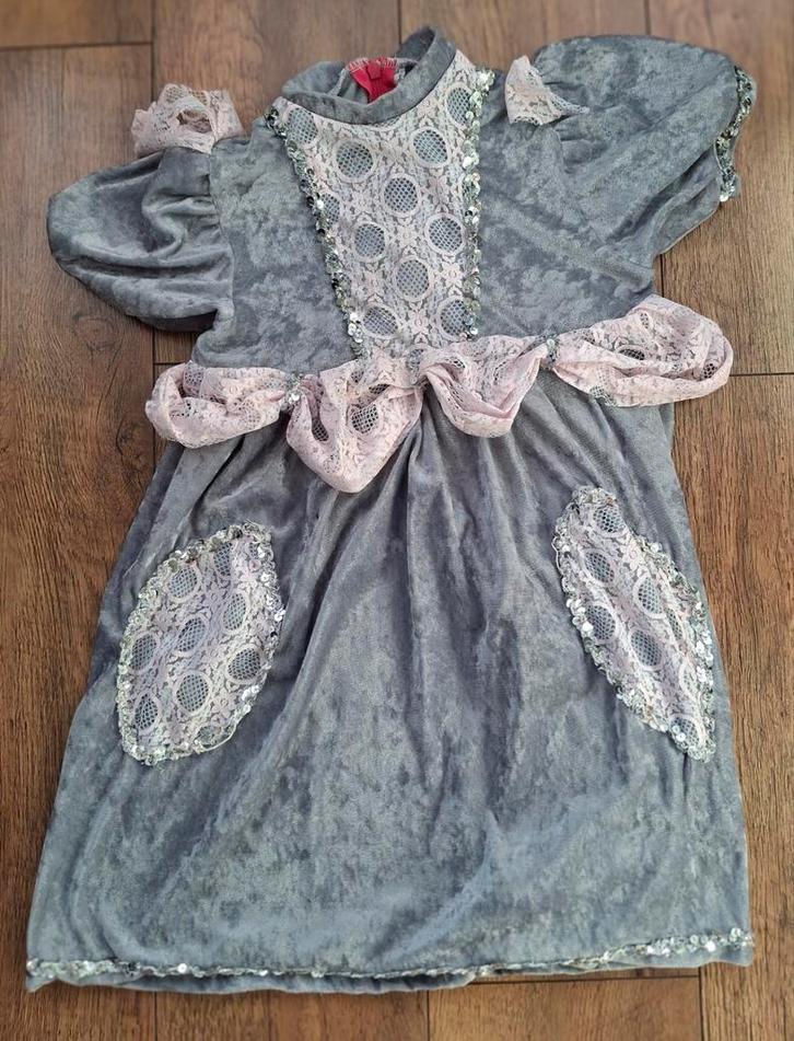 Prinsessen jurk, Kinderen en Baby's, Carnavalskleding en Verkleedspullen, Gebruikt, Meisje, 122 t/m 128, Ophalen of Verzenden