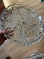 Glazen Serveerschaal met Bloemenmotief (Nieuw), Huis en Inrichting, Keuken | Servies, Ophalen