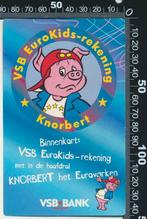Sticker: VSB Bank - VSB Euro Kids Rekening - Knorbert, Ophalen of Verzenden, Zo goed als nieuw, Bedrijf of Vereniging