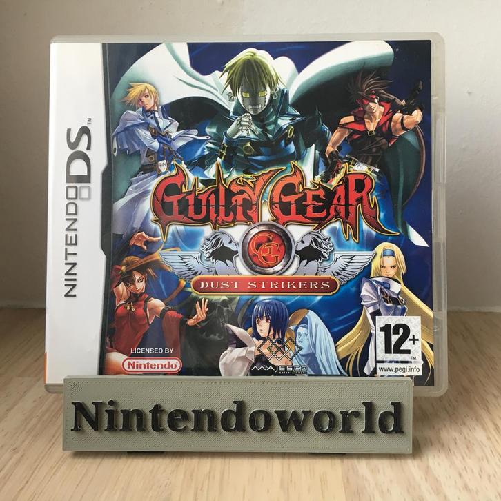 Guilty Gear - Dust Strikers (DS) - Vechtgame!, Spelcomputers en Games, Games | Nintendo DS, Gebruikt, Vechten, 1 speler, Vanaf 12 jaar