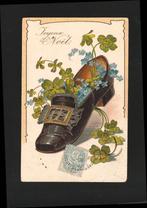 Ansichtkaart Reliëf schoen klavertje vier  B10-6, Verzamelen, Ophalen of Verzenden, Voor 1920, Gelopen, Overige thema's