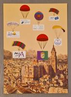 Parachute Spaans Ansichtkaart, Verzamelen, Ansichtkaarten | Themakaarten, Verzenden, 1980 tot heden, Ongelopen, Overige thema's