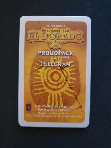 El Dorado Promopack Telegram beschikbaar voor biedingen