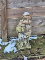 Set van 4 tuinkabouters., Ophalen, Gebruikt, Beton, Tuinkabouter