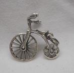 Zilveren aparte hanger fiets nr.1556, Overige voorstellingen, Verzenden, Zo goed als nieuw, Zilver