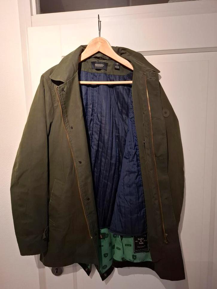 Scotch & Soda Jas - Stijlvol en Comfortabel, Kleding | Heren, Jassen | Zomer, Zo goed als nieuw, Maat 48/50 (M), Groen, Ophalen of Verzenden