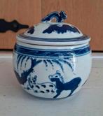 Chinese pot met deksel 20e eeuw symbool gemerkt, Ophalen of Verzenden
