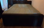 Boxspring met bazaa, Ophalen, Gebruikt, Tweepersoons