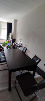 Ikea Bjursta Uitschuifbare Eettafel - 6 tot 12 pers., Huis en Inrichting, Ophalen, Gebruikt, 200 cm of meer, 50 tot 100 cm