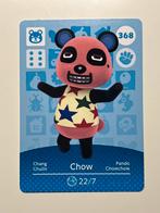 Nintendo Animal Crossing Cards - Series 4 - card 368 Chow, Avontuur en Actie, 1 speler, Ophalen of Verzenden, Zo goed als nieuw