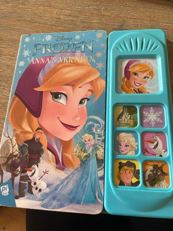 Frozen Anna's Vrienden Boek met Geluid beschikbaar voor biedingen