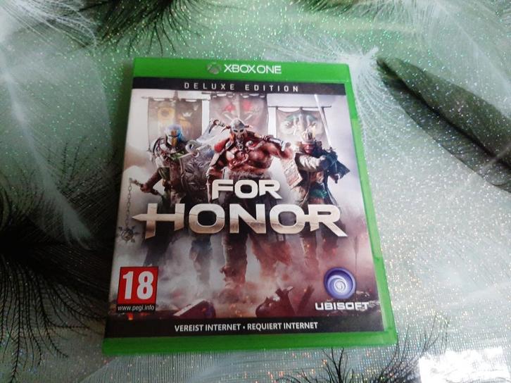 For Honor Deluxe Edition - Xbox One, Spelcomputers en Games, Games | Xbox Original, Gebruikt, Vechten, 1 speler, Vanaf 18 jaar