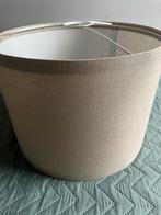 3x Lampenkap ikea Ringsta 33cm beige/taupe, Huis en Inrichting, Lampen | Lampenkappen, Gebruikt, Beige, Rond, Ophalen of Verzenden