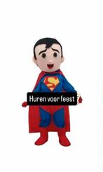 Super Man Mascotte Te Huur, Ophalen of Verzenden, Zo goed als nieuw, Feestartikel, Verjaardag