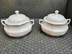 Dekschalen, Antiek en Kunst, Antiek | Servies compleet, Ophalen of Verzenden