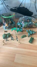 2 zakken leger poppetjes/spulletjes + doosje met dino’s, Hobby en Vrije tijd, Modelbouw | Figuren en Diorama's, Ophalen, Gebruikt