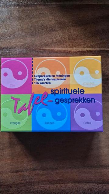 Spirituele Tafelgesprekken - Inspirerende Kaarten beschikbaar voor biedingen